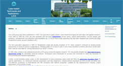 Desktop Screenshot of laser-applications.eu